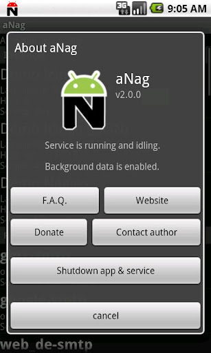 【免費工具App】aNag legacy (Android 1.5-2.0)-APP點子