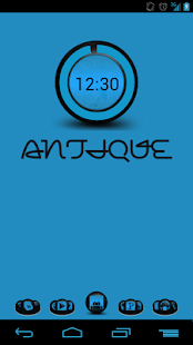 How to get Antique Blue Icon Theme 2.2 apk for android