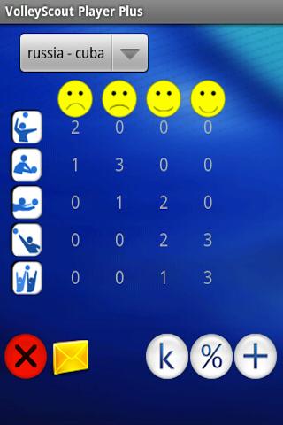 Volleyball Scout Player Plus Screen 2