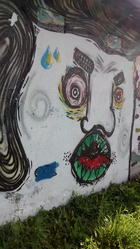 Ugly Face 2 Mural