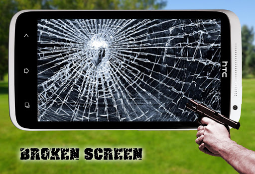 【免費模擬App】Broken Screen Shotgun Joke-APP點子