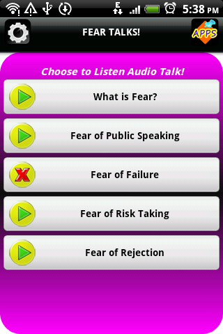 Talk On Killing Fears - FREE