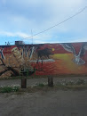 Wolf & Eagle Mural