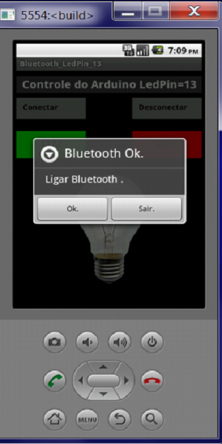   Bluetooth Arduino Led Pin13 ON- tangkapan layar 