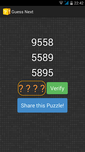 【免費解謎App】Guess Next-APP點子