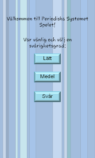 Periodiska Systemet Spelet