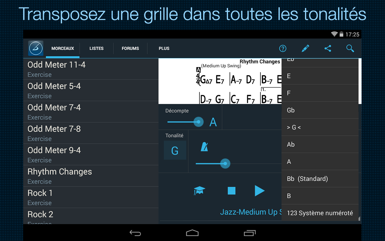iReal Pro MusicBookPlayAlong Applications Android sur Google Play