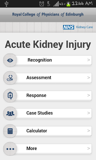 Acute Kidney Injury Mobile App