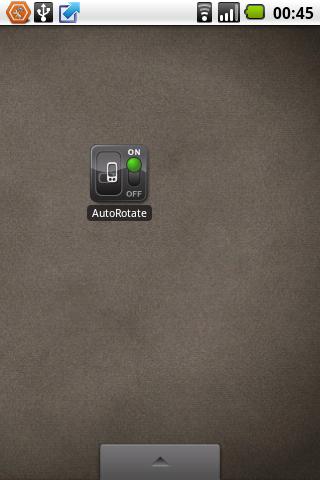 AutoRotate OnOff Android