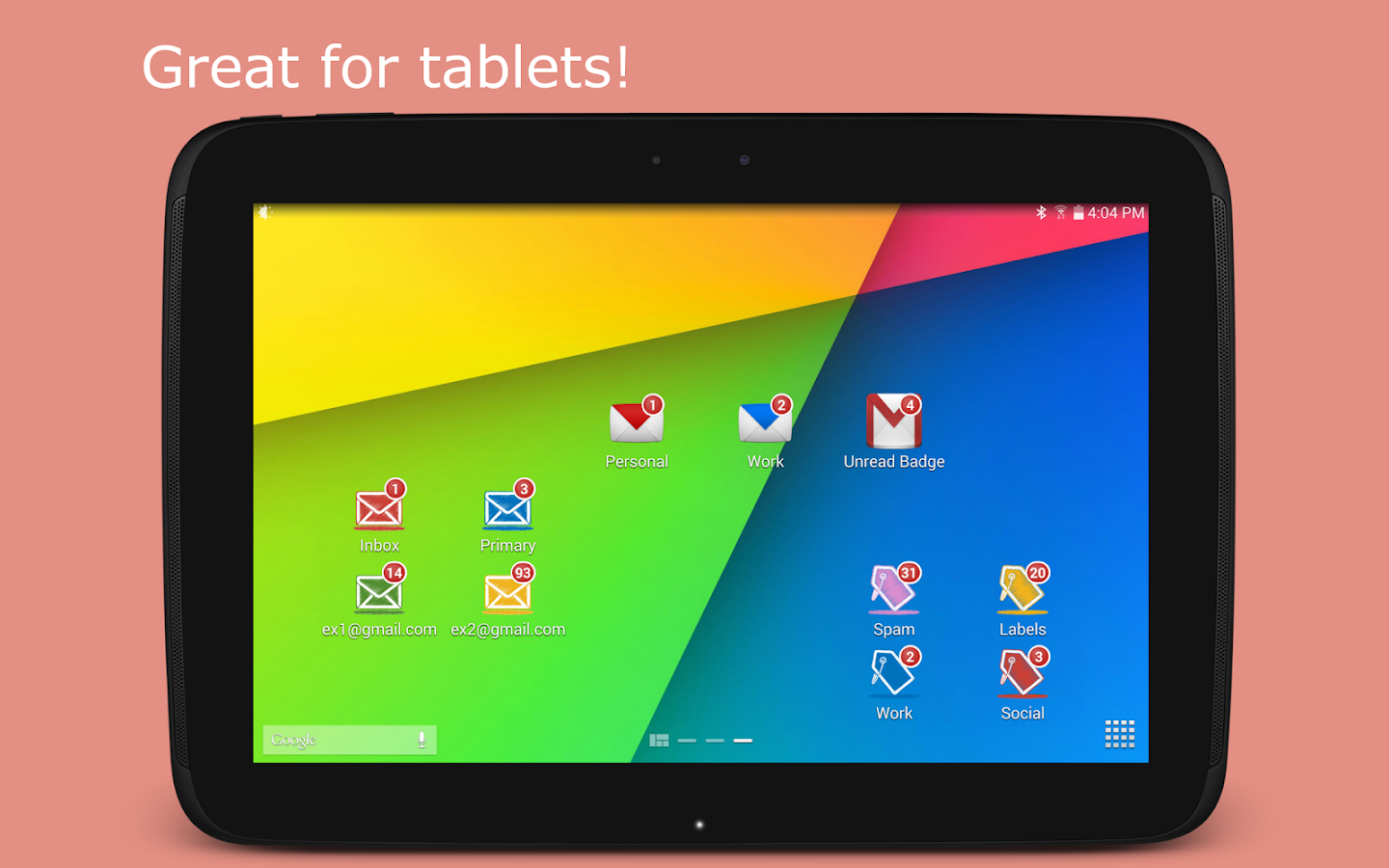 messenger app icon badges