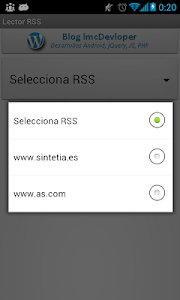 Lector RSS screenshot 5
