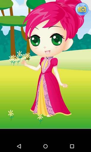 【免費休閒App】Cute Princess Dressup-APP點子