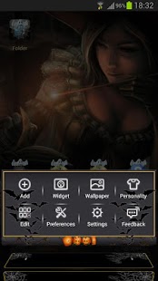download Next Launcher Halloween Theme free
