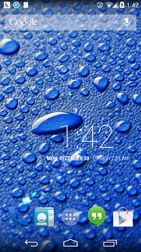 Water Drop live wallpaper