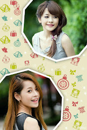 Edit photo with square frames poster 3
