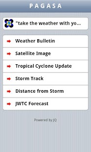 PAGASA Mobile Screenshots 0