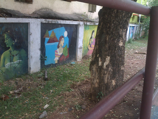 Mural of the Meeting of Lord Shiva and Sathi