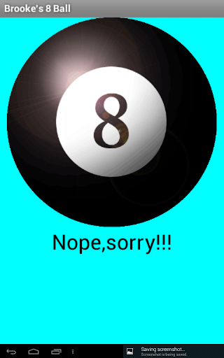 Brooke's 8 Ball