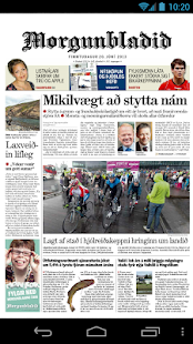 Morgunblaðið Screenshots 7