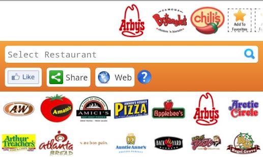 Fast Food Nutrition - screenshot thumbnail