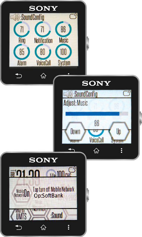 Phone Status for SmartWatch2 Screen 2