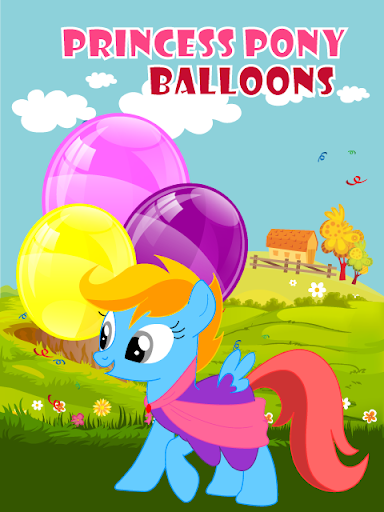 Princess Pony Balloons for Kid