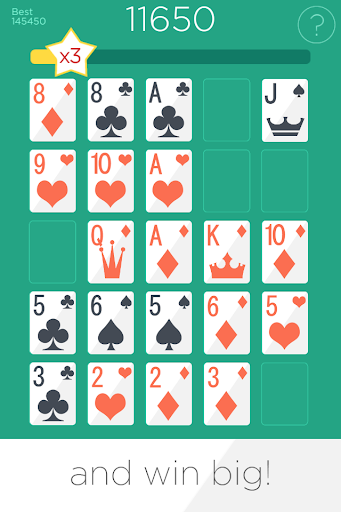 【免費紙牌App】Cross Poker - Card Solitaire-APP點子