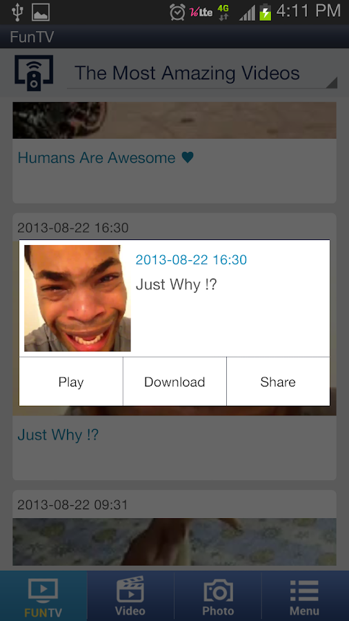 Facebook Video Downloader - screenshot
