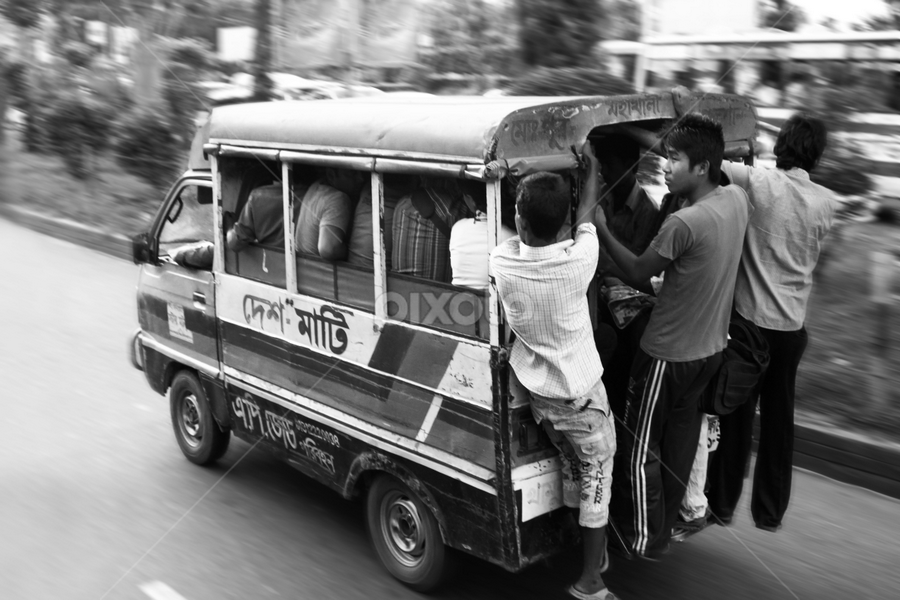 Going home by Syed Hasibul Hasan - Transportation Roads