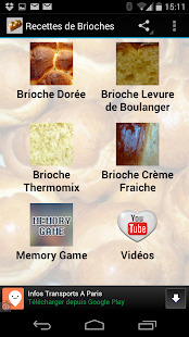 Free Recettes de Brioches APK for PC