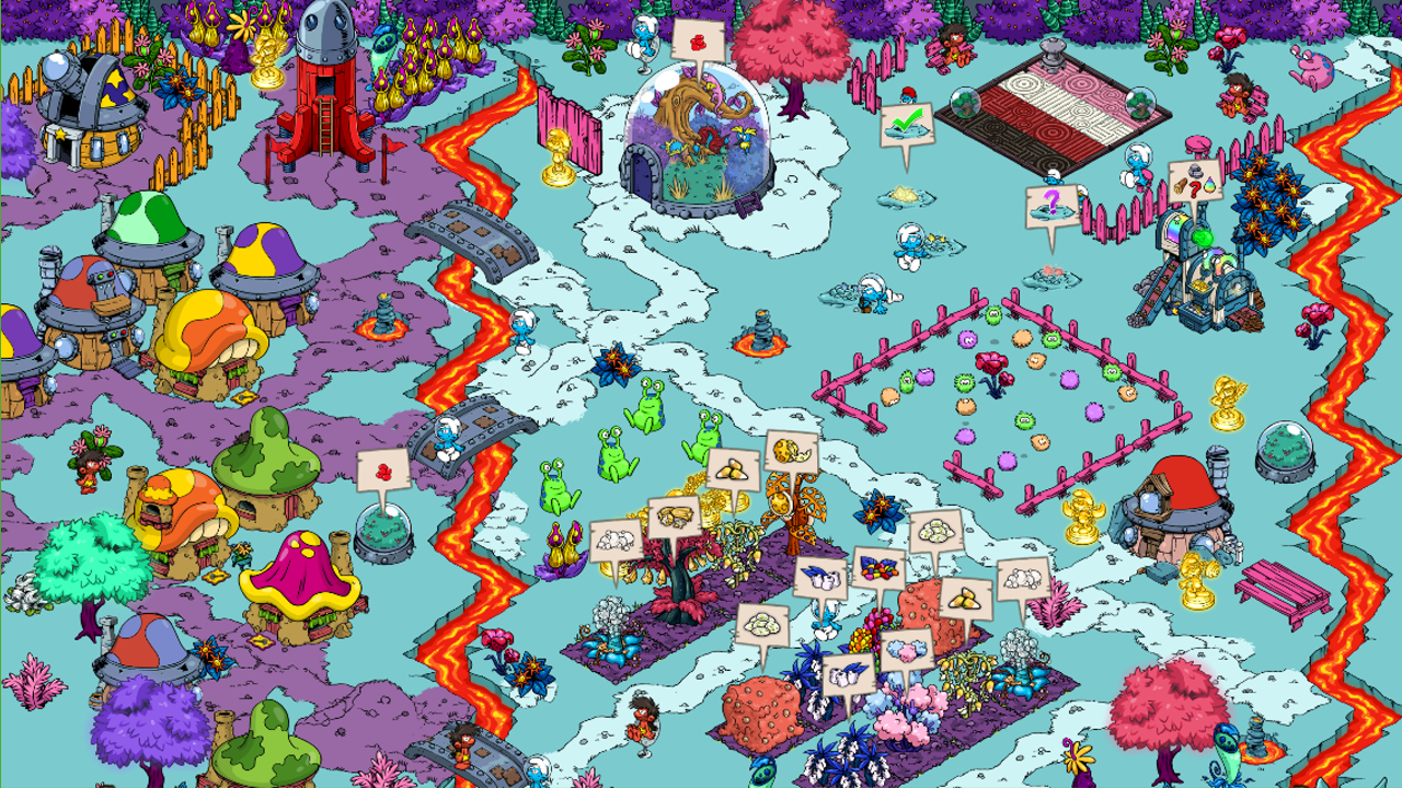 Smurfs' Village - screenshot