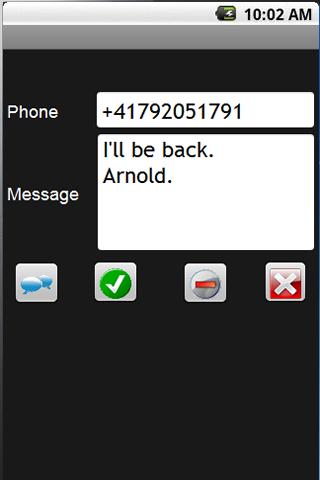 SpeedSMS Screen 2