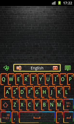 Neonlight Go Keyboard Theme