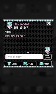 How to install Sparkly Owl Theme SMS 1.0 mod apk for bluestacks