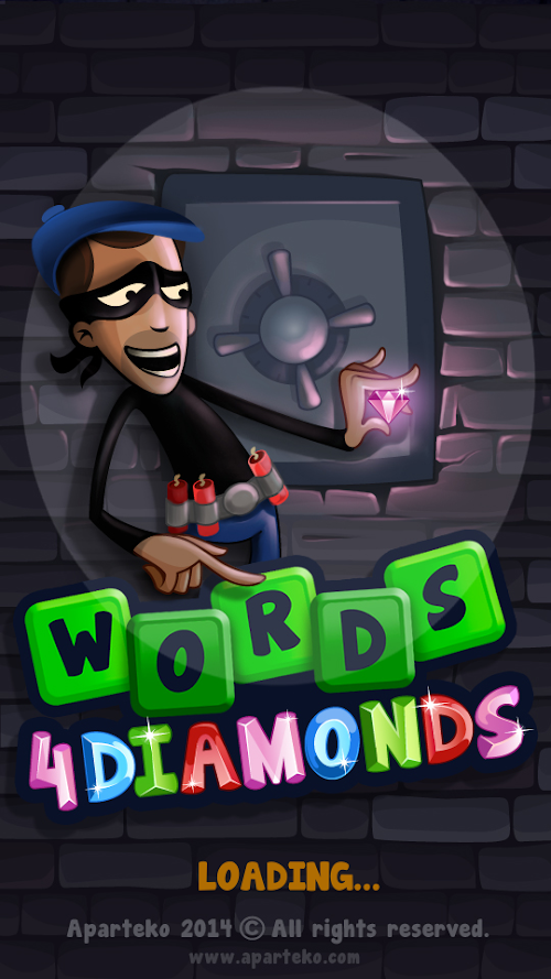 Android application Words 4 Diamonds screenshort