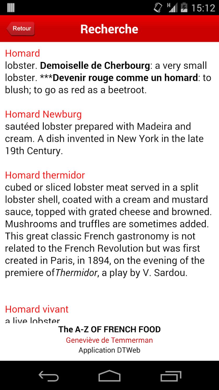 THE A-Z of French Food Screen 3