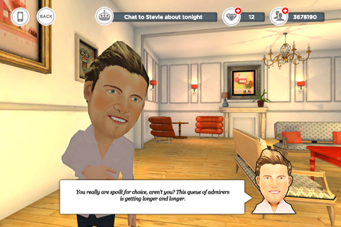 Android application Made in Chelsea The Game screenshort