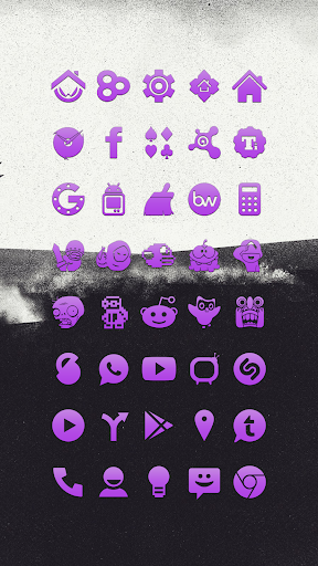 【免費個人化App】Purple Go Apex Nova Icon Theme-APP點子