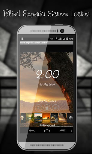 【免費個人化App】Blind Experia Screen Locker-APP點子