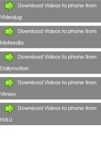 Download Videos to phone Tip