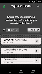 Offline Presentation on the go - First Draft  poster 2