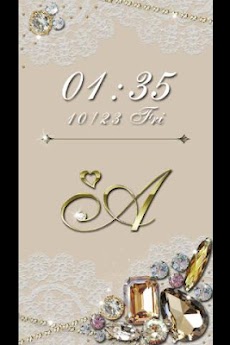 キラキラ 大きめ宝石のイニシャルlive壁紙vol 5 Androidアプリ Applion
