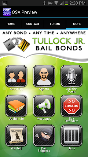 【免費生活App】Tullock Bail Bonding-APP點子