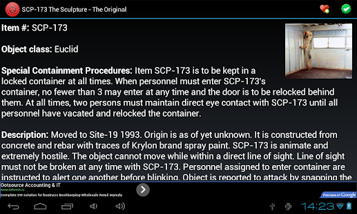 SCP Database - screenshot thumbnail