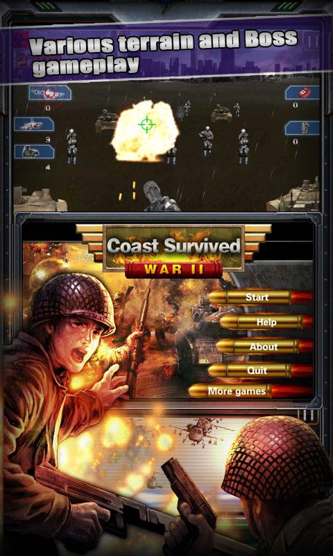 Coast Survived WarⅡ Screen 3