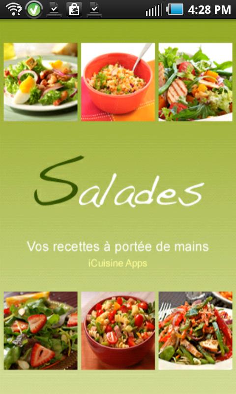 iCuisine Salades Screen 1