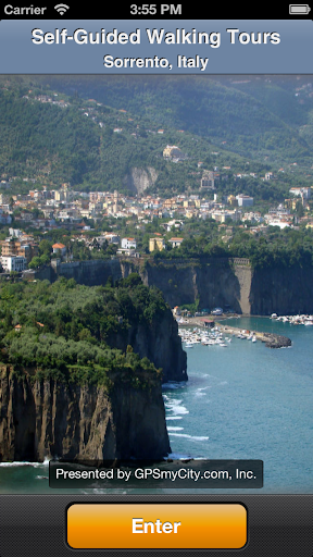 Sorrento Map and Walks