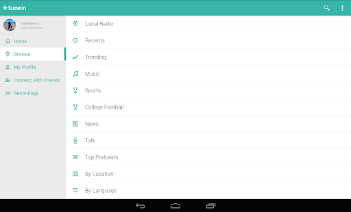 TuneIn Radio Pro - screenshot thumbnail