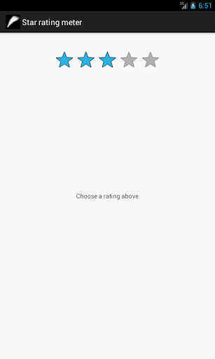 【免費娛樂App】Star Rating Meter-APP點子