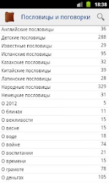 Пословицы и поговорки